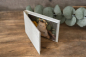 Preview: Leinen-Triplex Mini – 2 Bilder – UV-Druck Cover eigene Datei